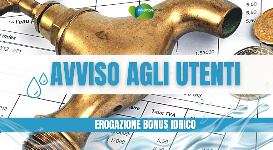 EROGAZIONE BONUS IDRICO